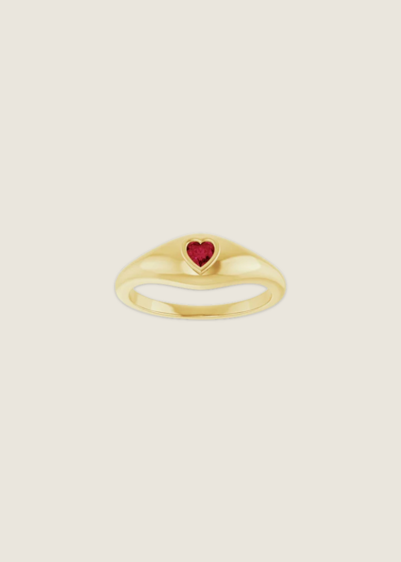 Ruby Angelca Dome Rings – Angelica Joy Jewelry